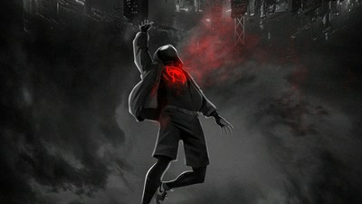 Монохромный паук