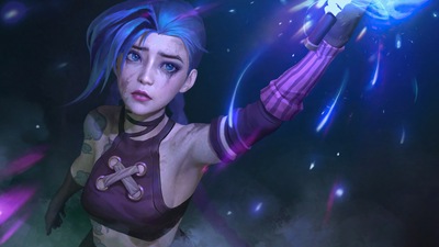 Фан-арт Arcane Jinx 4k