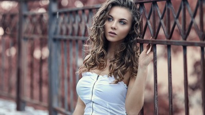 Красивая фотосессия модели