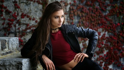 Кожаные куртки для девочек