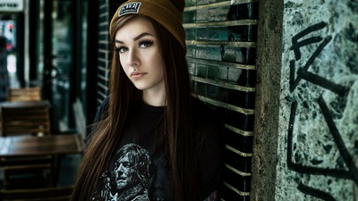 Брюнетка Девушка Модель