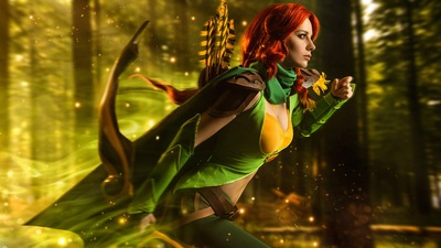 Косплей Windranger DotA 2