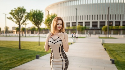 Женщины на открытом воздухе Глубина резкости