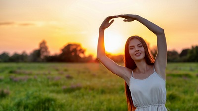 Девушка, Радость Восхода солнца