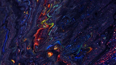 Абстрактный Разноцветный песок