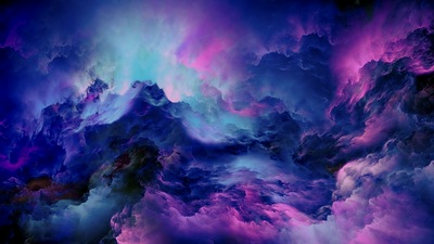 Облака, выполняющие Абстрактные