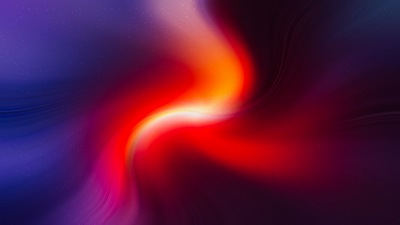 Галактика Свет Надежды Абстрактный 4k