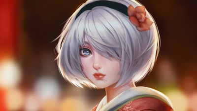 2b Nier Automata Аниме Девушки