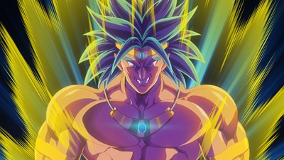 Художественное оформление аниме Broly Dragon Ball Z