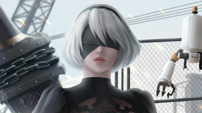 Аниме 2b Nier Automata