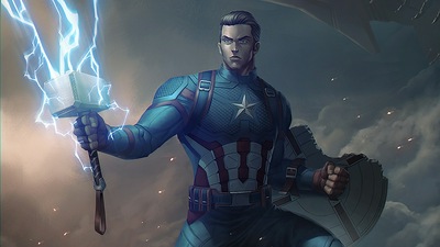 Капитан Америка Молот и Щит