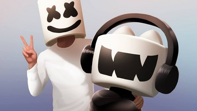 Художественное оформление DJ Marshmello