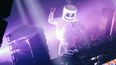 Живое выступление Marshmello 4k