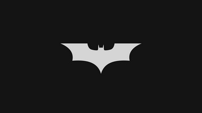 Логотип Batman Dark Minimal 4k