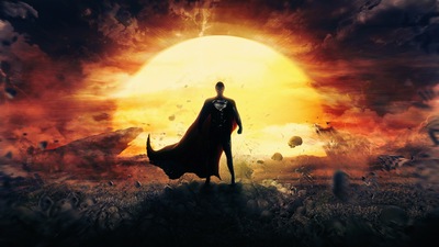 Супермен Человек из стали 4k