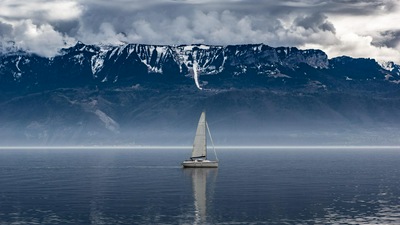 Парусник Морской пейзаж Пейзаж