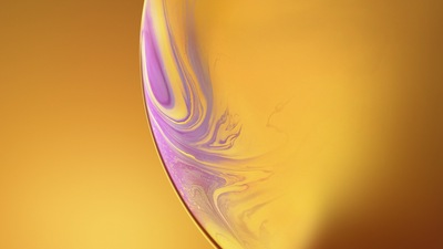 iPhone XS Double Bubble Yellow Ios 12