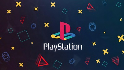 Фон логотипа Playstation 4k