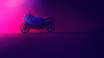 Ducati Neon 4k