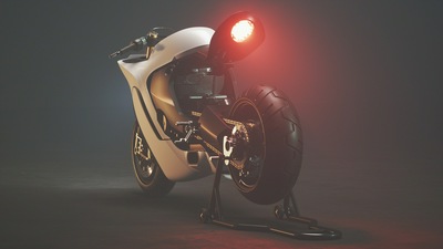 Moto Racer F Strom Cgi 4k