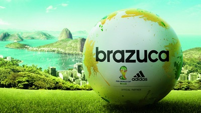 Футбольный мяч Adidas Brazuca