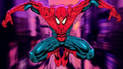 Эскизное искусство Человека-паука