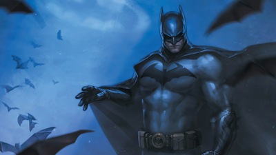 Искусство человека-летучей мыши