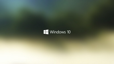 Размытие Windows 10