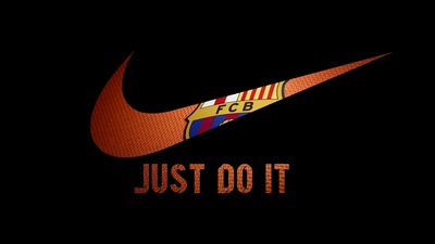 Логотип Nike FCB