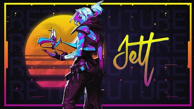 Игра Jett Valorant 4k