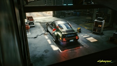 Porsche Cyberpunk 2077