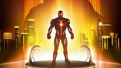Железный человек незабываемый 4k