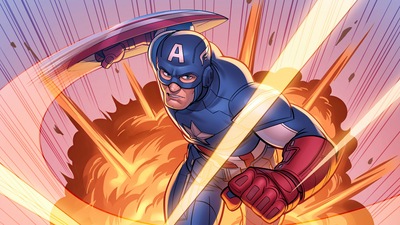 4kcaptain America Искусство