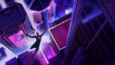 4k Человек-паук Майлз Новый