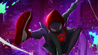 Произведения искусства Майлза Человека-паука