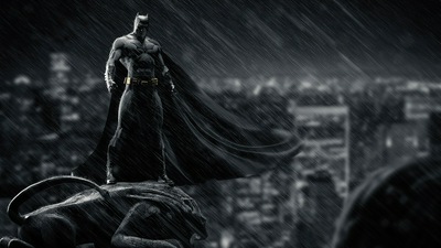 Бэтмен над городом